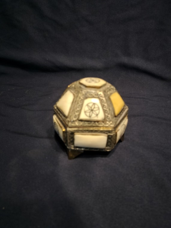 Vintage Moroccan Jewelry Box - image 3