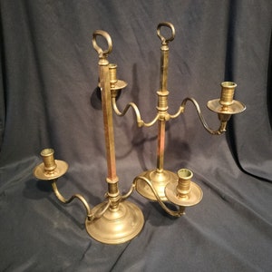 Vintage Maitland Smith Adjustable Candle Holder