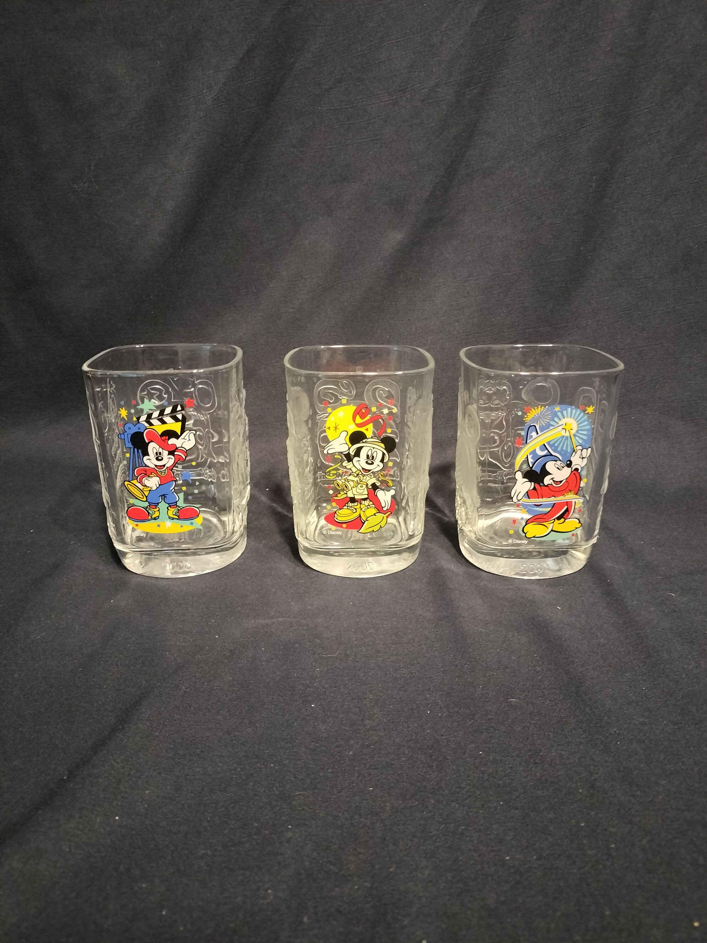 Vintage Mcdonald's Commemorative Disney Collectable Glasses - Etsy