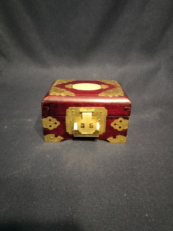 Vintage Mid Century Chinese Jewelry Box