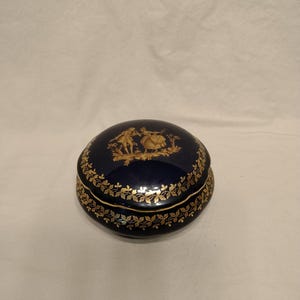 Vintage Porcelain Jewelry Box