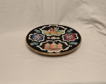 Plato decorativo vintage para coleccionistas