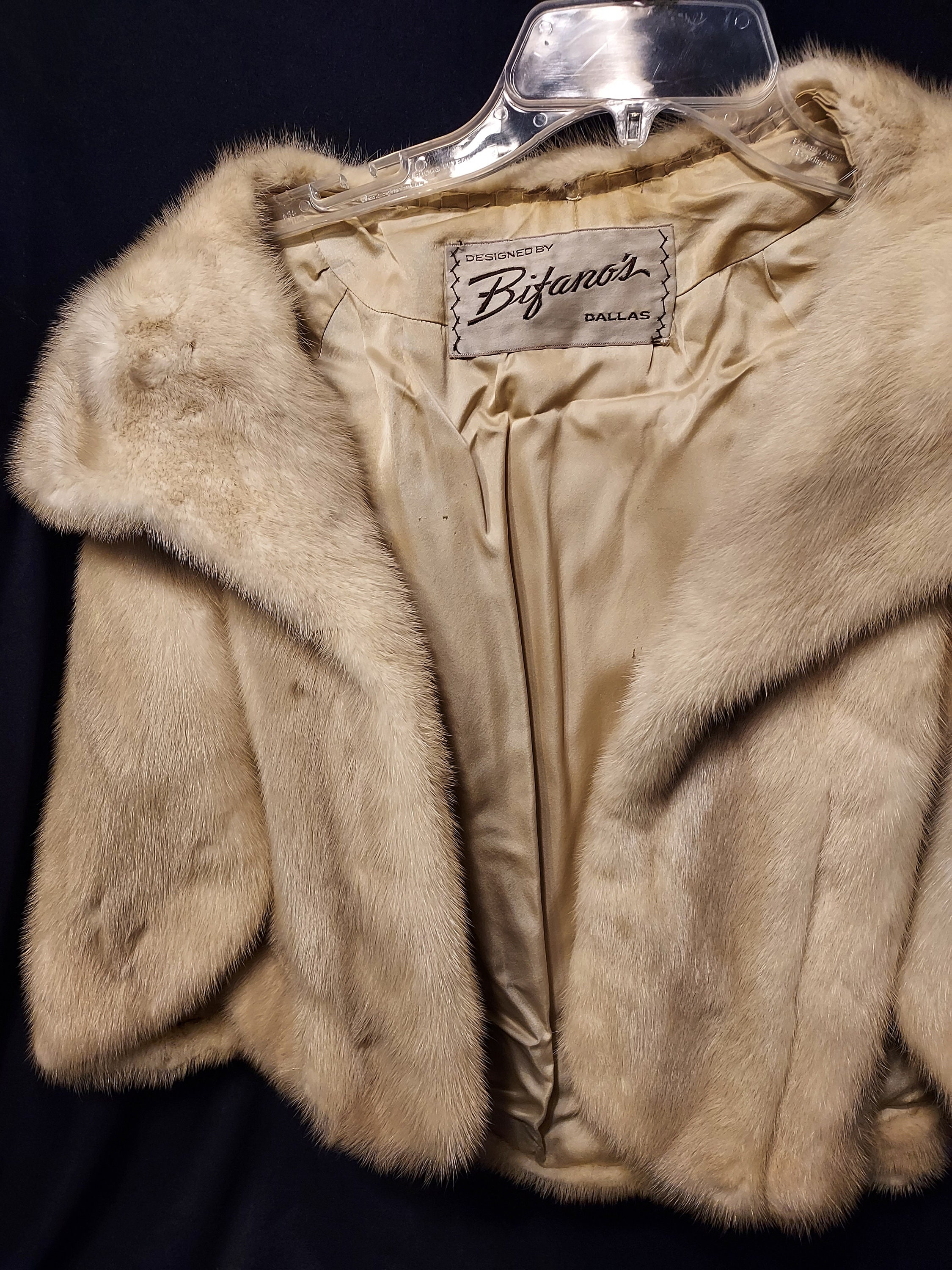 Mink Fur / Wool Sweater Koslows Vintage Very Nice Small/Medium