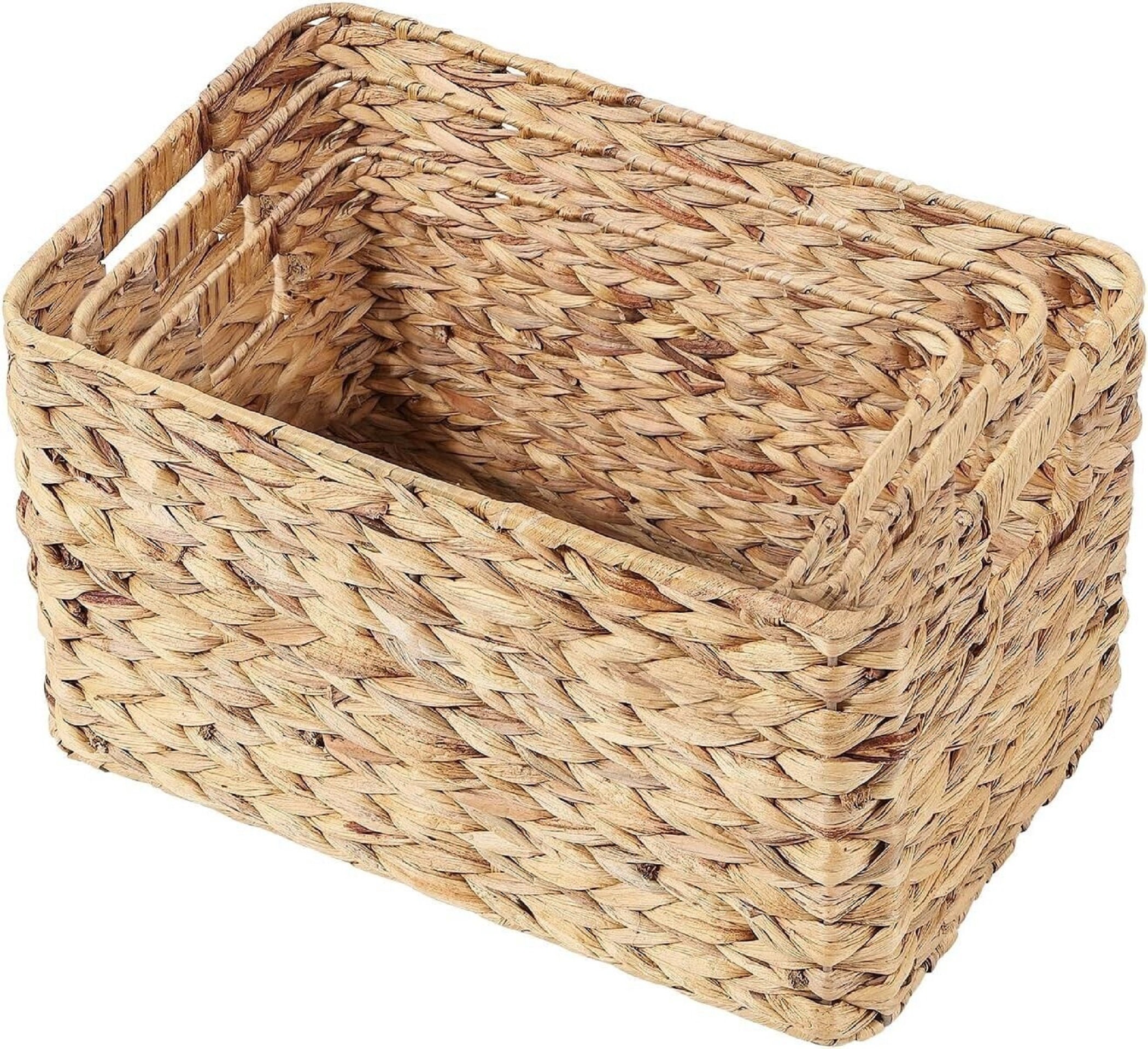 Ikea Billy Shelf Basket 36 X 25 X 20 Cm Made of Water Hyacinth