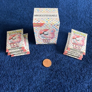 Mini boosters Pokémon 151 !