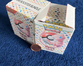 Mini Pokmon 151 Booster Packs! - Etsy