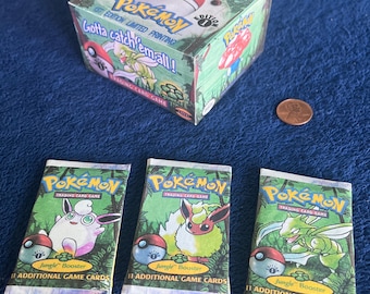 Mini Jungle Booster Box & Packs! - Etsy