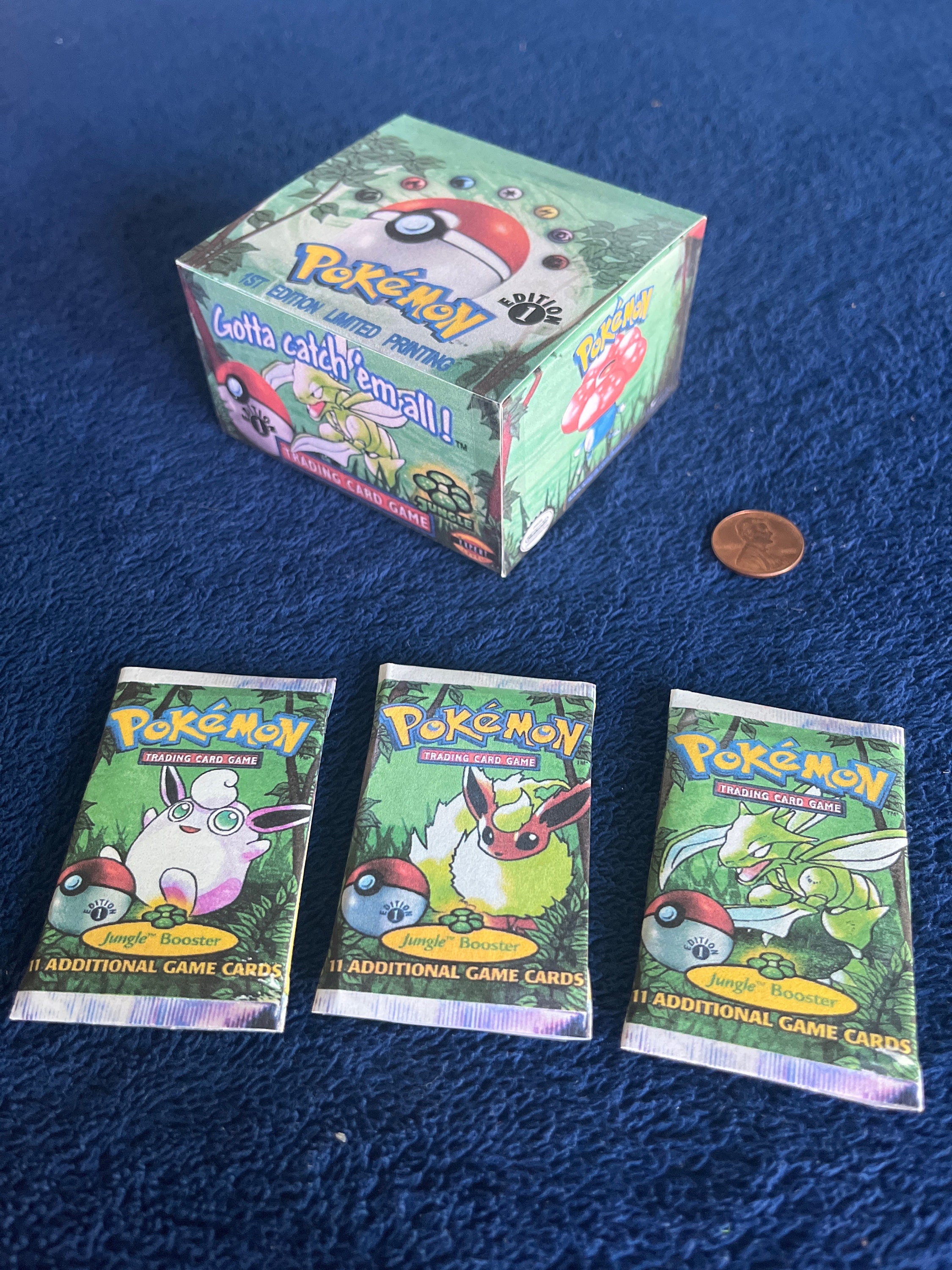 ポケモンカード　jungle 1ed booster pack box Jungle 1st Edition Booster Pack HOLO GUARANTEED