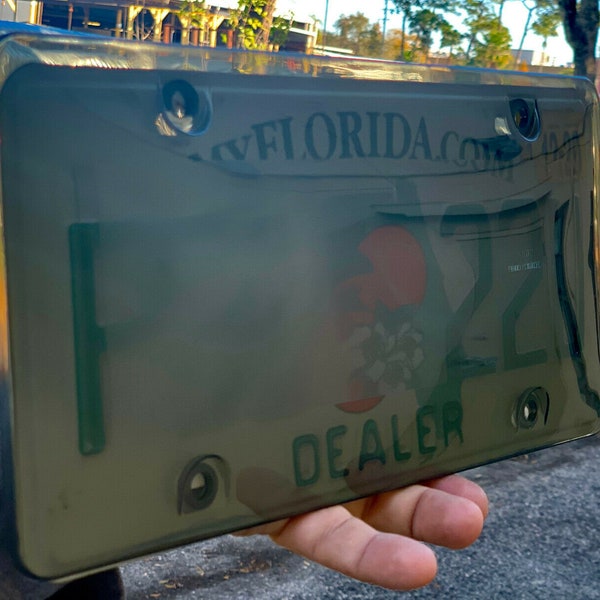 License Plate Holder Etsy