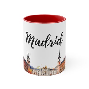 Madrid Gift, Madrid Mug, Madrid Lover, Madrid Fan, Coffee Mug, Travel Mug, Madrid Cup, Madrid Souvenir, Spain Souvenir