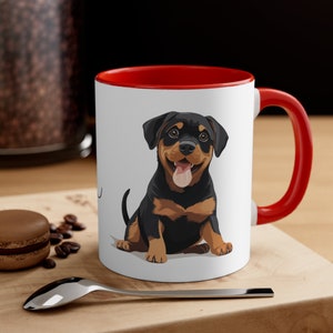 Rottweiler Mug - Rottweiler Gifts - Dog Mom Mug - My Bestie Mug - Rottweiler Cup - Dog Owner Gifts - Puppy Mug - Coffee Mug - Dog Lover Mug