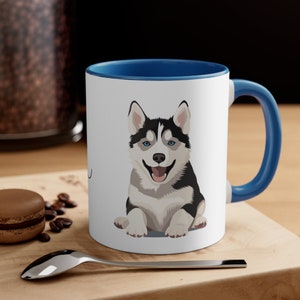 Husky Mug - Husky Gifts - Dog Mom Mug - Dog Dad Gifts - Husky Cup - Dog Owner Gifts - Puppy Mug - Coffee Mug - Siberian Husky - Husky Puppy