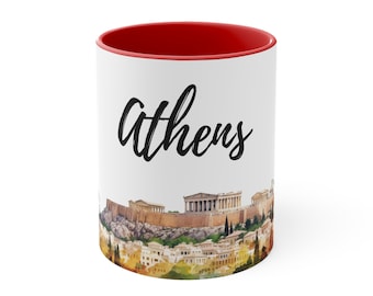 Athens Gift, Athens Mug, Athens Lover, Athens Fan, Coffee Mug, Travel Mug, Athens Cup, Athens Souvenir, Greece Souvenir