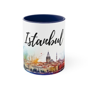 Istanbul Gift, Istanbul Mug, Istanbul Lover, Istanbul Fan, Coffee Mug, Travel Mug, Istanbul Cup, Istanbul Souvenir, Turkey Souvenir