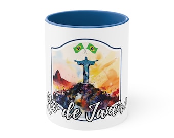 Taza de café de Río de Janeiro: regalo de viaje brasileño