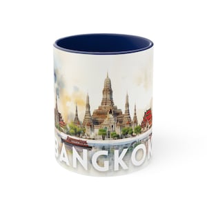 Bangkok Gift, Bangkok Mug, Bangkok Gifts, Bangkok Lover, Bangkok Fan, Coffee Mug, Travel Mug, Bangkok Cup, Bangkok Souvenir, Thailand