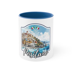Tazza Positano - Tazza Italia - Tazza italiana - Tazza da caffè - Regalo Italia - Regalo Positano - Regalo di festa