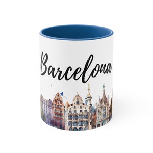 Barcelona Gift, Barcelona Mug, Barcelona Lover, Barcelona Fan, Coffee Mug, Travel Mug, Barcelona Cup, Barcelona Souvenir, Catalunya Souvenir