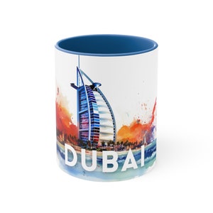 Dubai Gift, Dubai Mug, Dubai Lover, Dubai Fan, Coffee Mug, Dubai Travel Mug, Dubai Cup, Dubai Souvenir, United Arab Emirates, UAE