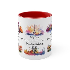 Regalo de París, Taza de París, Regalos de París, Amante de París, Fanático de París, Taza de café, Taza de viaje, Copa de París, Recuerdo de París, Taza de recuerdo de Francia