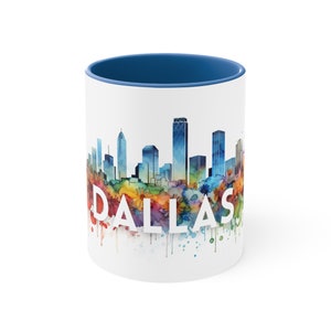 Regalo de Dallas, taza de Dallas, regalos de Dallas, amante de Dallas, ventilador de Dallas, taza de café, taza de viaje, taza de Texas, recuerdo de Texas, Dallas, Texas, Estados Unidos