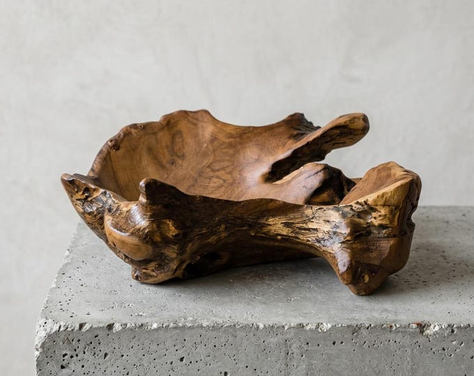 Teak Root Bowls