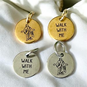 2026 LDS Jugend-Thema Anhänger - &quot;Geh mit Mir&quot; & Christus - Junge Frauen Geschenk oder Handwerk