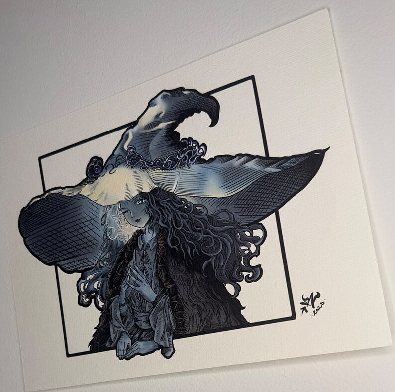 Anime Ranni Elden Ring Painting Anime Ranni Elden Ring Wall Art Anime ...