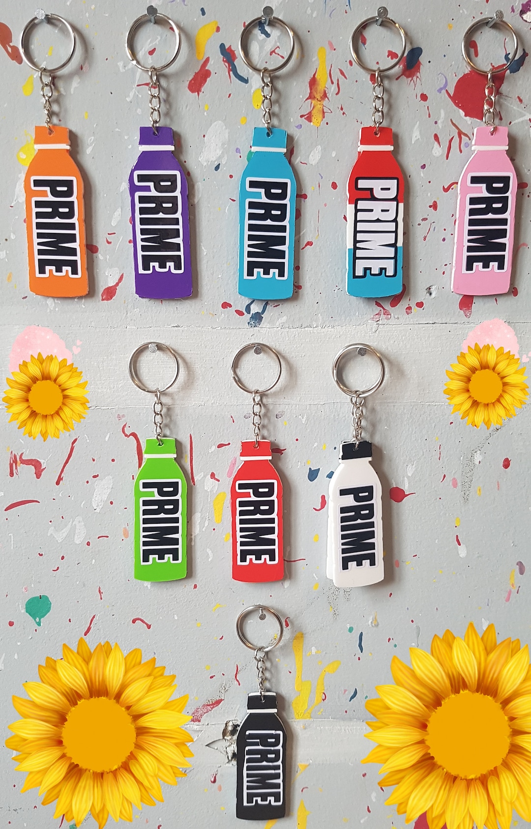Prime Keyrings Etsy