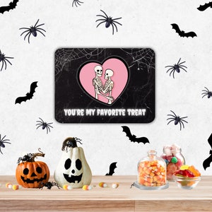 Willkommensschild für Halloween I Perfekt für Halloween Dekoration l Gruselzeit l Wohndekor I Geschenk für jede Gelegenheit I Wand oder Tür hängend