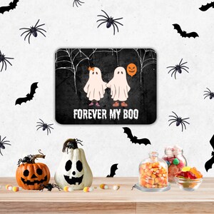 Signo de bienvenida para Halloween I Perfecto para decoraciones de Halloween l Temporada espeluznante l Decoración del hogar I Regalo para cualquier ocasión I Colgante de pared y puerta