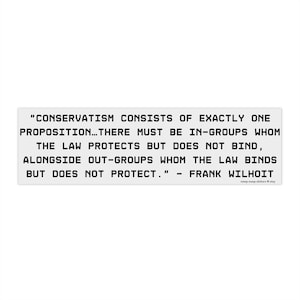 Wihloit&#39;s Law Bumper Sticker | Political Vinyl Decal | Leftist | Defund the Police | BLM | Social Justice | Car Vehicle Laptop Water Bottle