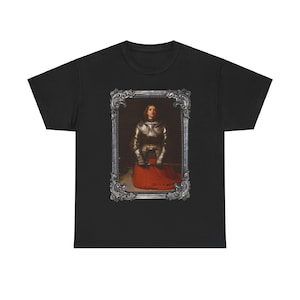 Joan of Arc by John Everett Millais | Unisex Heavy Cotton Tee Shirt | Art History T-Shirt | Dark Academia Apparel | Multiple Sizes & Colors