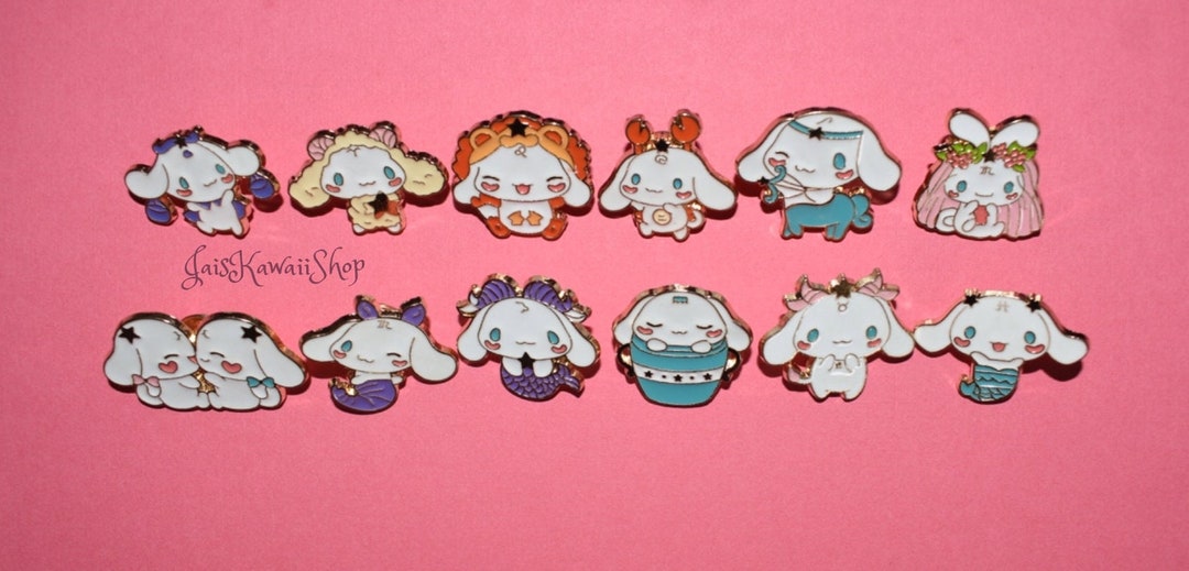 Sanrio Inspired Cinnamoroll Zodiac Horoscope Pin Etsy