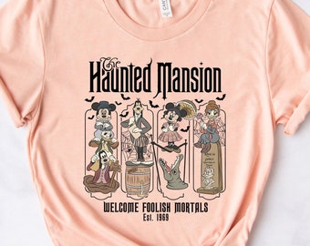 Disney Halloween Haunted Mansion Shirt, Mickey and Friends Halloween Shirt, Mickey's Not So Scary Halloween Party, Disneyland Halloween Tee