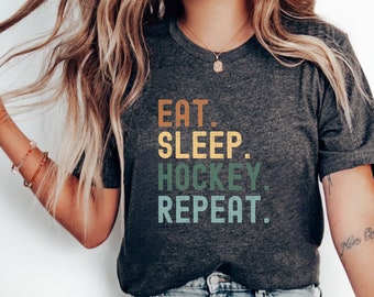 Hockey Shirt, Sports T-Shirt Women's Hockey Lover Shirt Hockey Season Shirt Hockey Fan Shirt Coach Gift Hockey Coach Shirt Wife