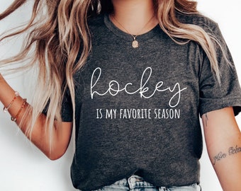 Hockey Shirt, Sports T-Shirt Women's Hockey Lover Shirt Hockey Season Shirt Hockey Fan Shirt Coach Gift Hockey Coach Shirt Wife