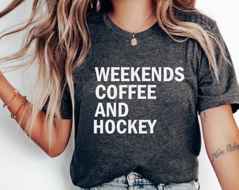 Hockey Shirt, Sports T-Shirt Women's Hockey Lover Shirt Hockey Season Shirt Hockey Fan Shirt Coach Gift Hockey Coach Shirt Wife