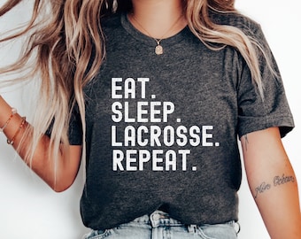 Lacrosse Shirt, Sports Shirt Women's Lacrosse T-Shirt Lacrosse Season Shirt Lacrosse Fan Shirt Coach Gift Athlete Shirt Lacrosse Coach