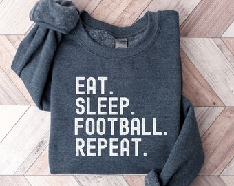 Football Shirt Sports Sweatshirt Women's Football Shirt, Football Season Game Day Shirt Funny Mom Shirt Coach Gift Football Coach Wife Shirt
