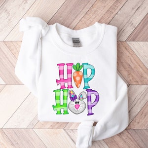 Hip Hop Easter Bunny Shirt Hip Hop Easter Bunny Shirt Kids Easter Shirt Cute Easter Shirt Easter Day Shirt Women’s Easter Bunny Graphic Tee