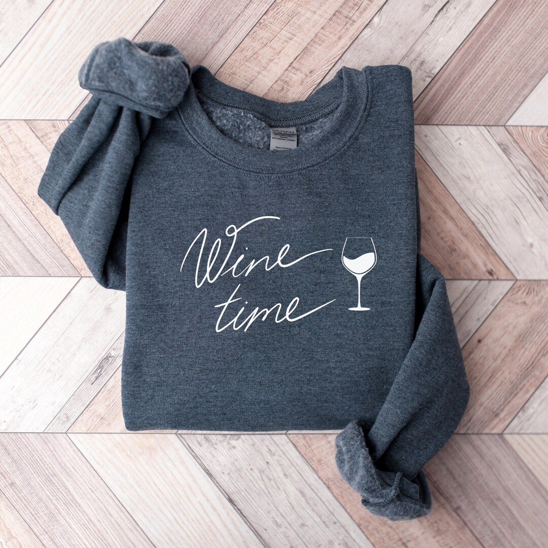 Wine Play Dates Sweatshirt main image 1