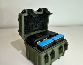 GoPro 9/10/11/12 Rugged Case. Different variants of the SD cards and battery numbers. GoPro case