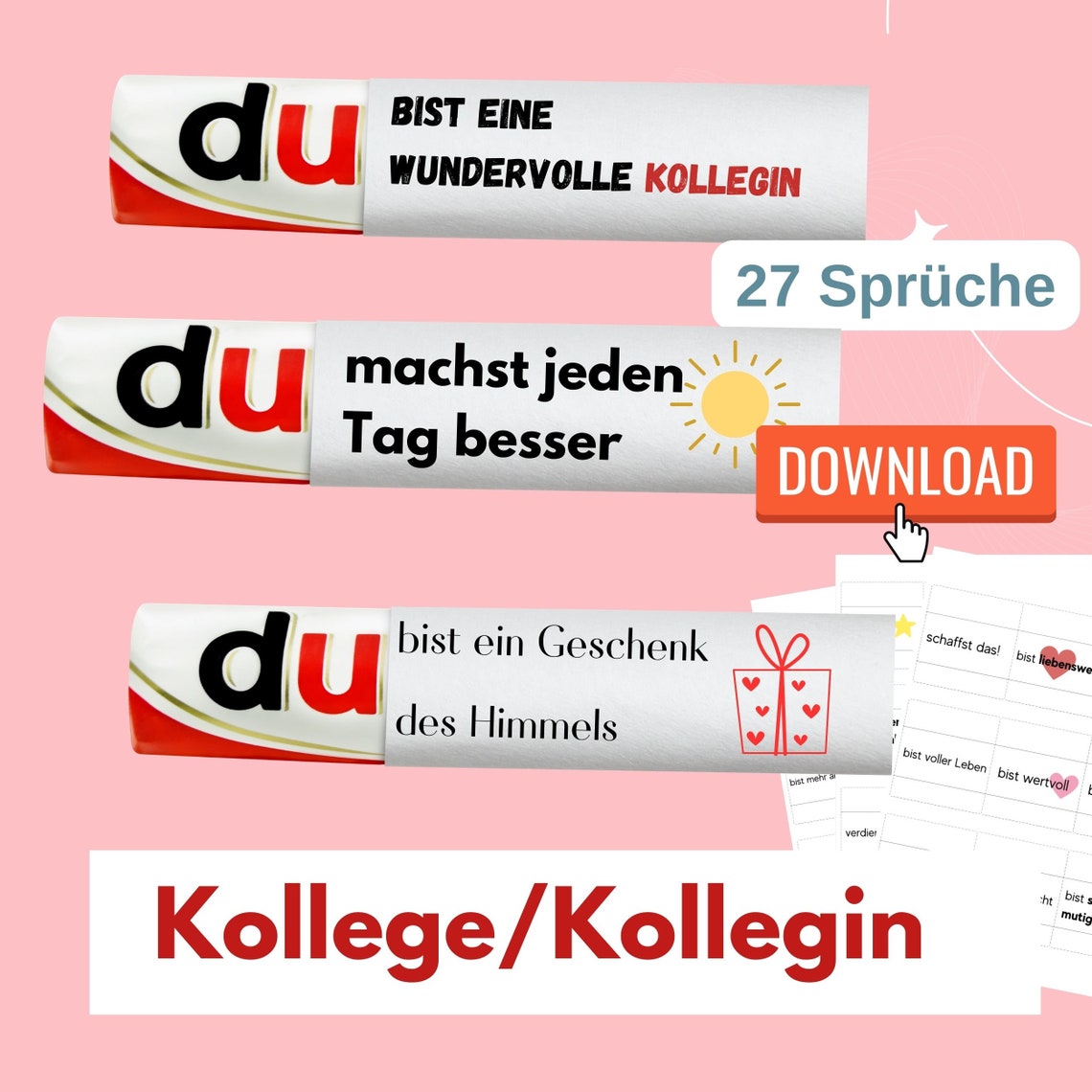 Digitaler Download Duplo Banderole Einzigartige Geschenkidee für