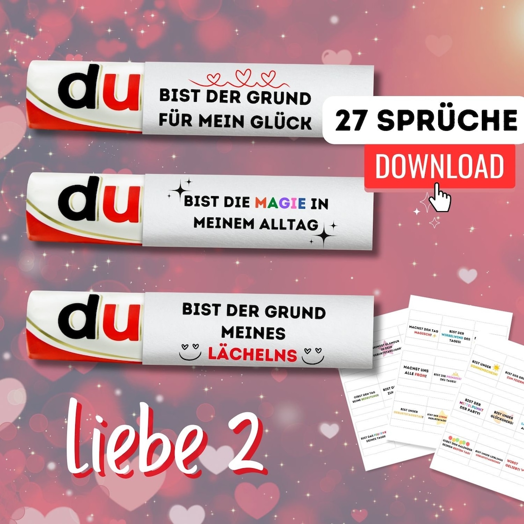 Romantische Liebesbotschaften Liebe Geschenk für den Lieblingsmensch