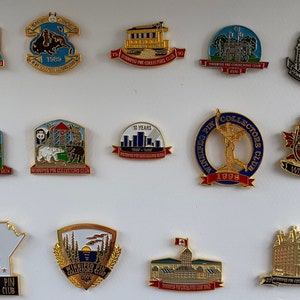 Winnipeg Pin Collector’s Club Pins - Canada – Lot of 14 Pins – Free Shipping