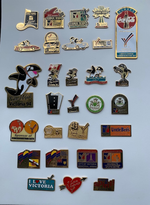 Commenwealth Games Pins - Lot of 29