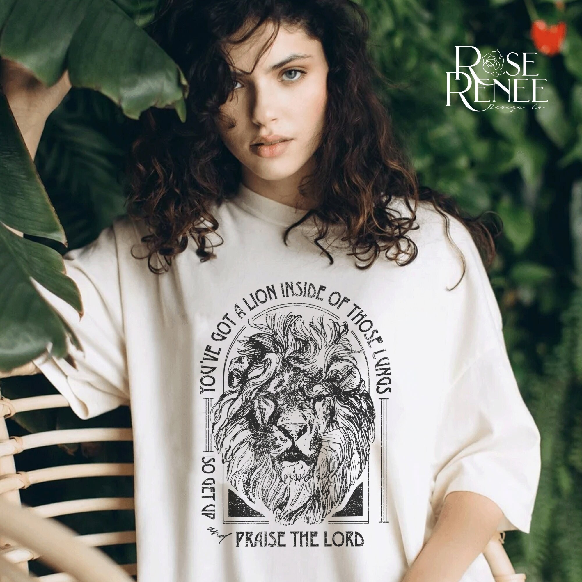 Lion in Those Lungs Shirt Comfort Colors Tshirt Brandon Lake Song Shirt ...