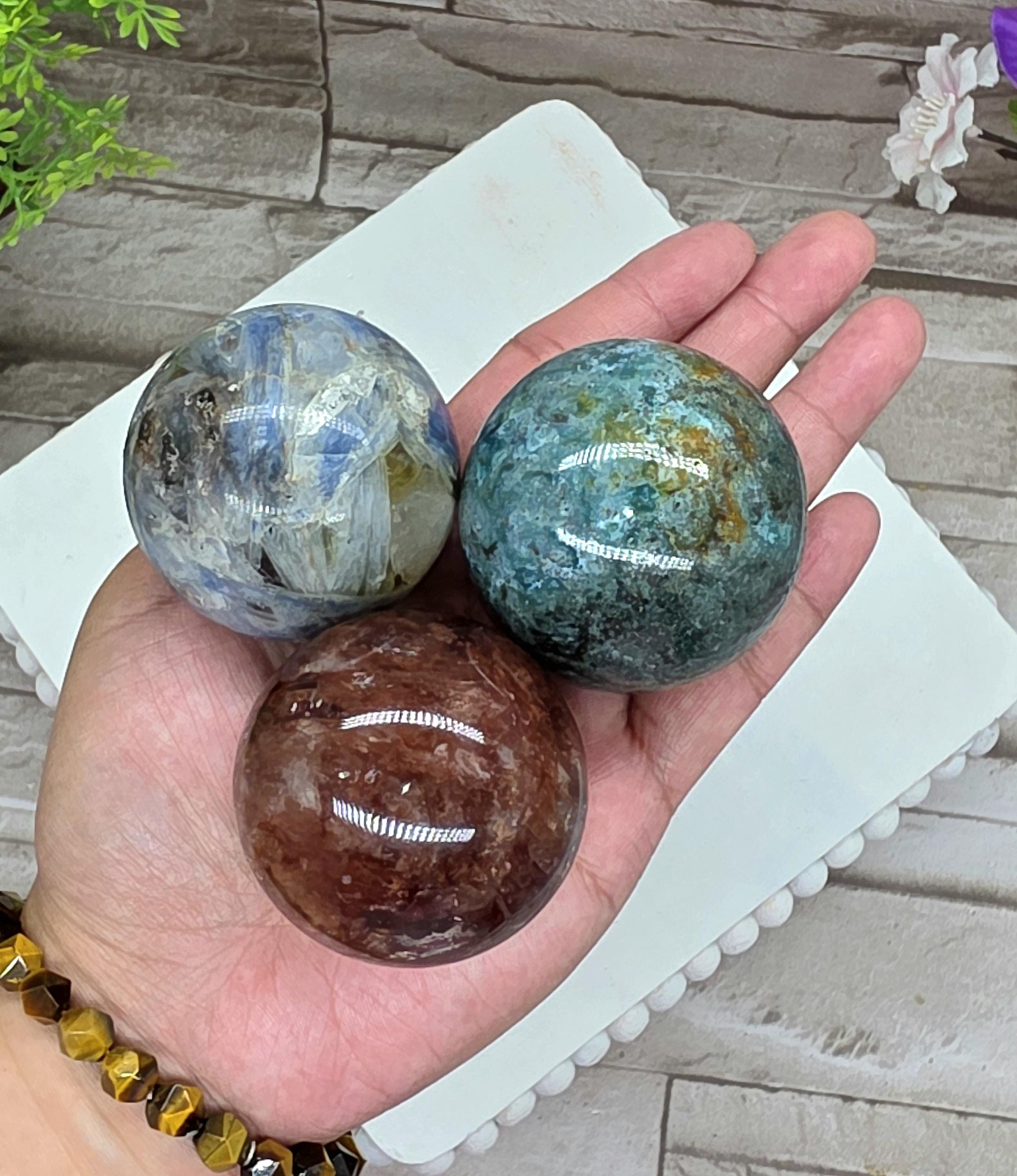 Kyanite Sphere - Etsy