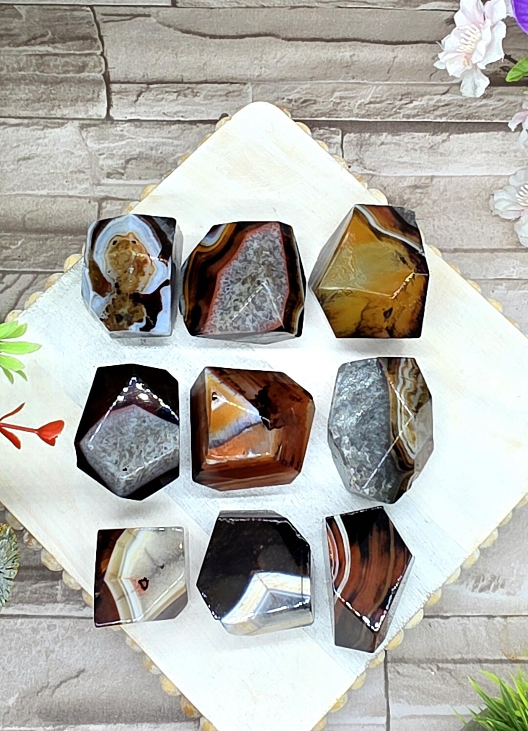 Best Freeform Rocks Sardonyx Agate Freeform / Madagascar Agate / Home Decor / Chakra ...